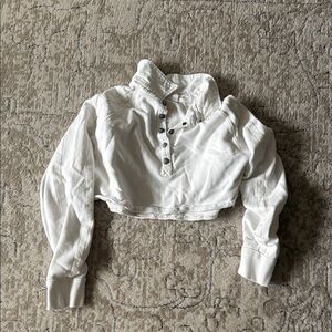 White Button-Up Women's Top